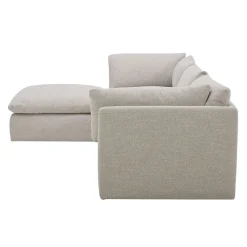 Sectionnel modulaire avec ottoman - 4 mcx