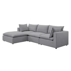 Sectionnel modulaire avec ottoman - 4 mcx