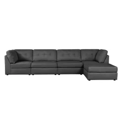 Sectionnel modulaire avec ottoman - 5 mcx