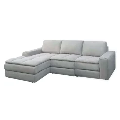 Sectionnel modulaire avec chaise longue à gauche - 3 mcx