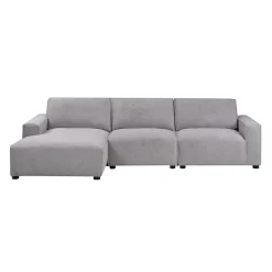 Sectionnel modulaire avec chaise longue à gauche - 3 mcx