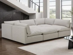 Sectionnel modulaire convertible - 6 mcx