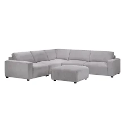 Sectionnel modulaire et ottoman - 6 mcx