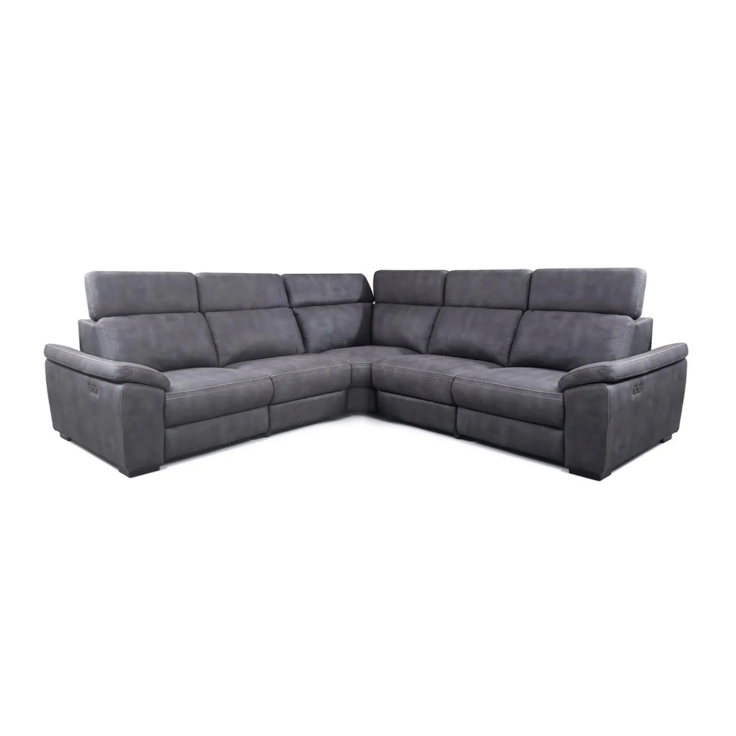 Sectionnel modulaire inclinable électrique avec appuis-tête ajustables - 5 mcx
