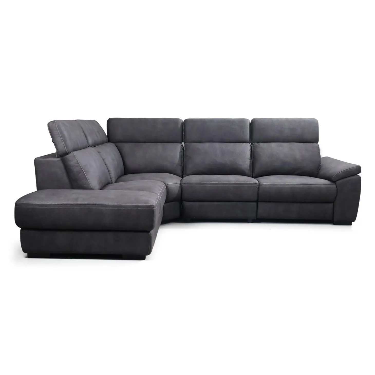 Sectionnel modulaire inclinable électrique avec appuis-tête ajustables - 4 mcx
