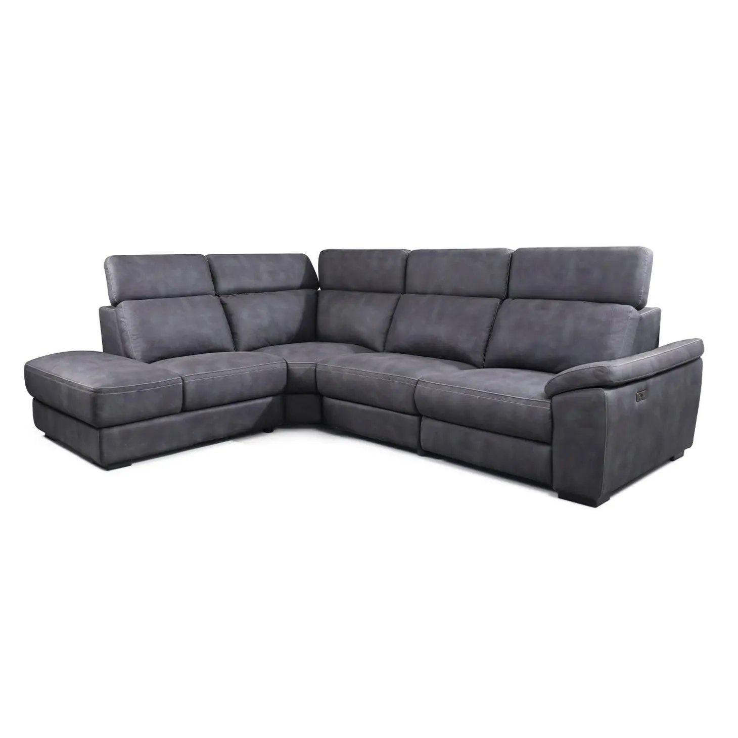 Sectionnel modulaire inclinable électrique avec appuis-tête ajustables - 4 mcx