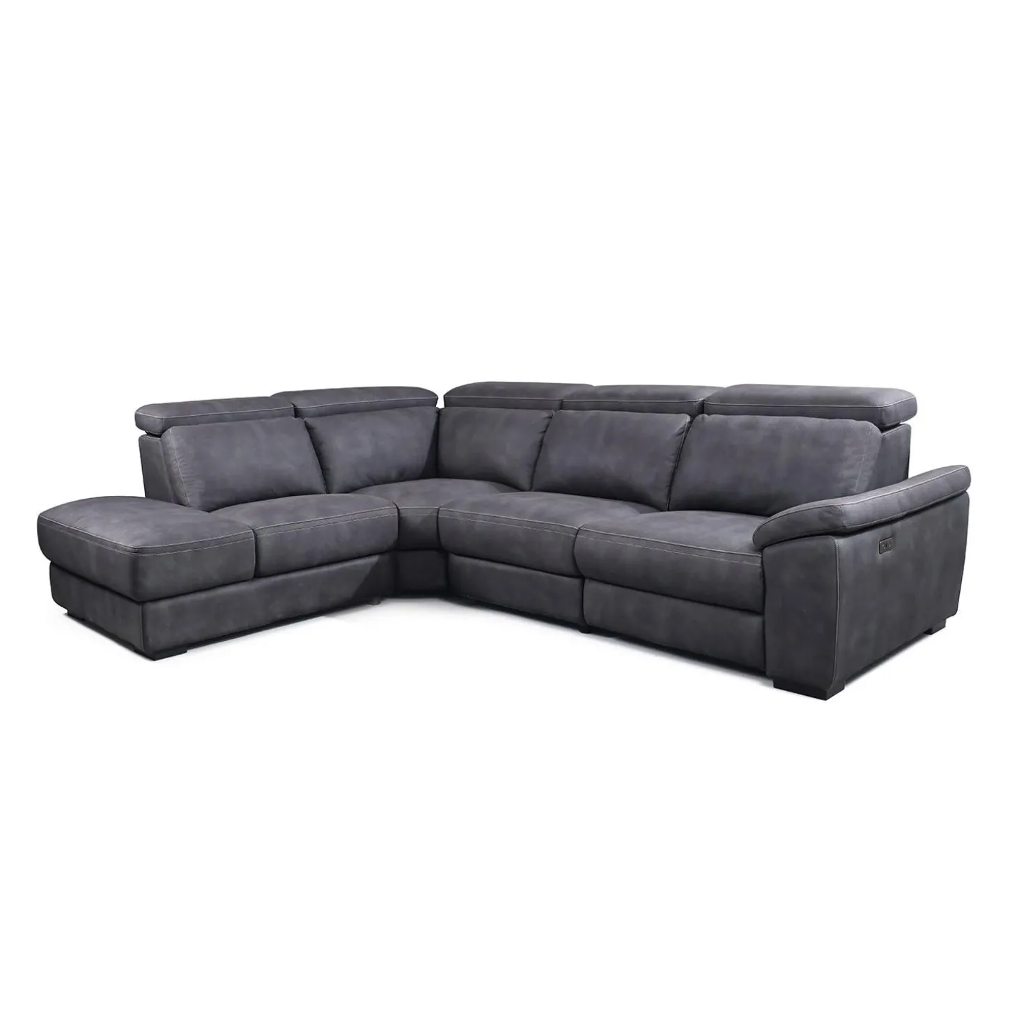 Sectionnel modulaire inclinable électrique avec appuis-tête ajustables - 4 mcx