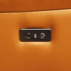Sectionnel modulaire inclinable électrique en cuir véritable - 5 mcx