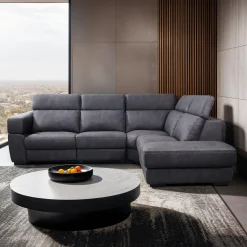 Sectionnel modulaire inclinable électrique avec appuis-tête ajustables - 4 mcx