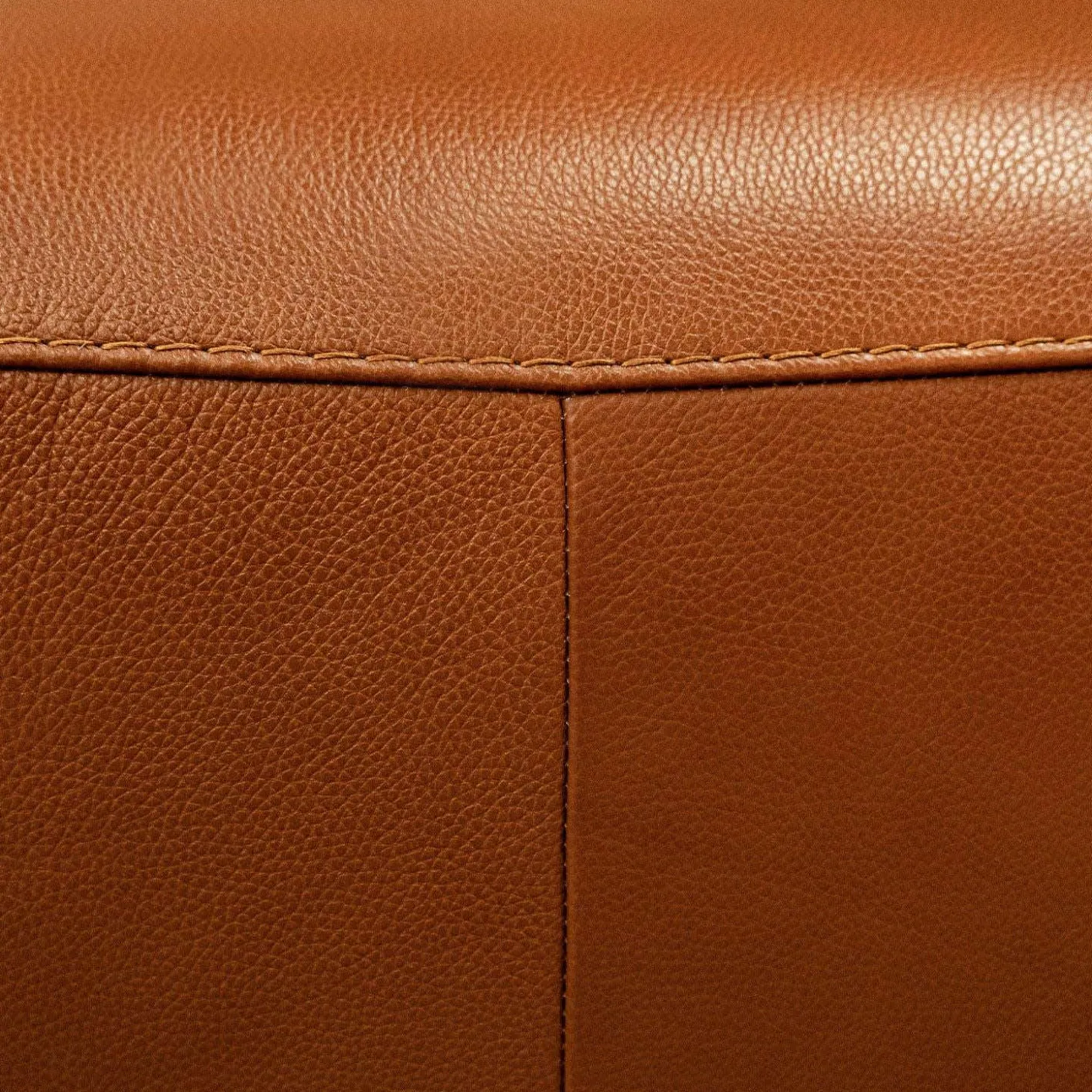 Sectionnel modulaire électrique inclinable en cuir véritable avec appui-têtes ajustables – 6 mcx