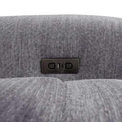 Sectionnel modulaire électrique inclinable avec 1 siège coulissant et chaise longue à droite avec rangement - 4 mcx