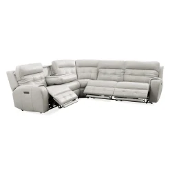 Sectionnel modulaire électrique inclinable avec dossier rabattable - 5 mcx