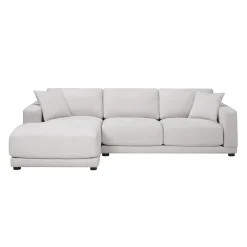 Sectionnel moelleux avec chaise longue à gauche