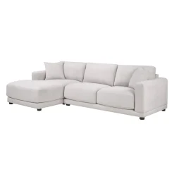 Sectionnel moelleux avec chaise longue à gauche