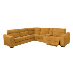 Sectionnel-lit inclinable électrique topaz avec console - 6 mcx