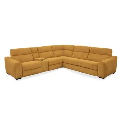 Sectionnel-lit inclinable électrique topaz avec console - 6 mcx