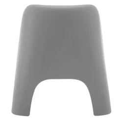 Siège d’extérieur empilable en résine - gris