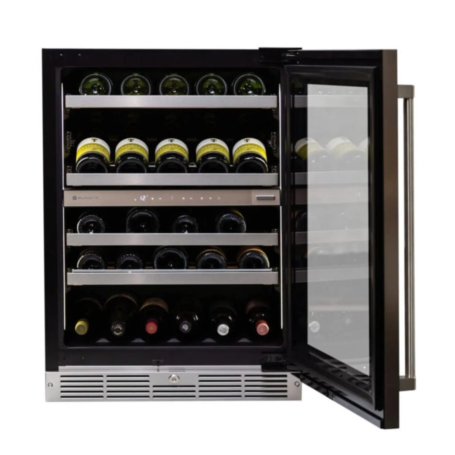 SILHOUETTE Cellier à vin encastré 24″ Inox 24" - SPRWC052D3SS
