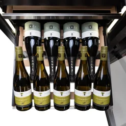 SILHOUETTE Cellier à vin encastré 24″ Inox 24