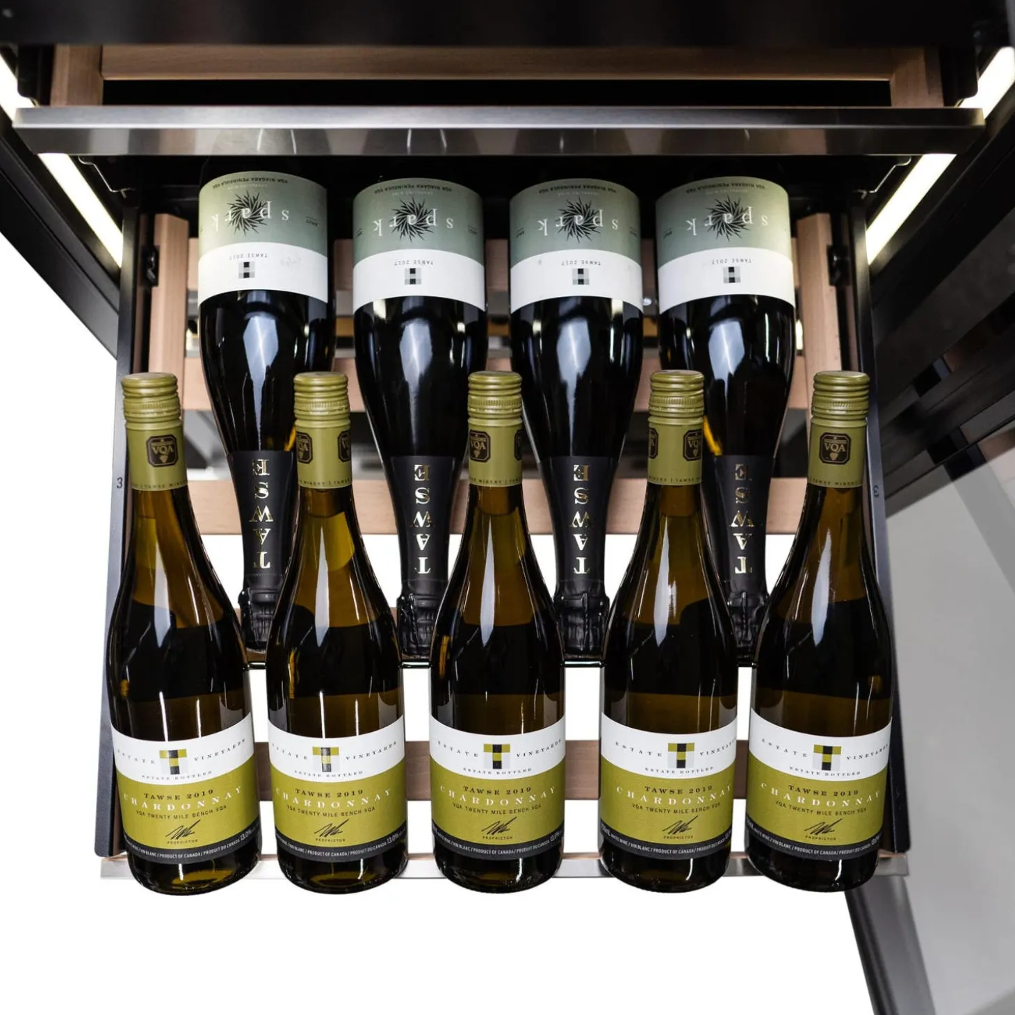 SILHOUETTE Cellier à vin encastré 24″ Inox 24" - SPRWC052D3SS