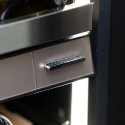 SILHOUETTE Cellier à vin encastré 24″ Inox 24