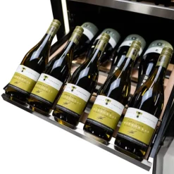 SILHOUETTE Cellier à vin encastré 24″ Inox 24