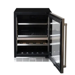 SILHOUETTE Centre à vin et boissons encastré 24″ Noir 24" - SPRWBC052D3S