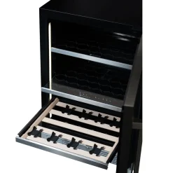 SILHOUETTE Centre à vin et boissons encastré 24″ Noir 24