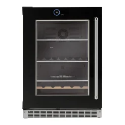 SILHOUETTE Centre de boissons encastré 24″ Noir 24" - SRVBC050L-SS