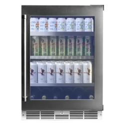 SILHOUETTE Centre de boissons encastré 24″ Inox 24" - SPRBC052D3SS