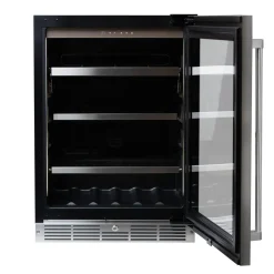 SILHOUETTE Centre de boissons encastré 24″ Inox 24" - SPRBC052D3SS
