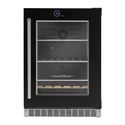 SILHOUETTE Centre de boissons encastré 24 po Noir 24" - SRVBC050R