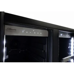SILHOUETTE Refroidisseur à vin Inox 24