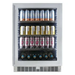 SILHOUETTE Refroidisseur à vin Inox 24" - SPRBC056D1SS