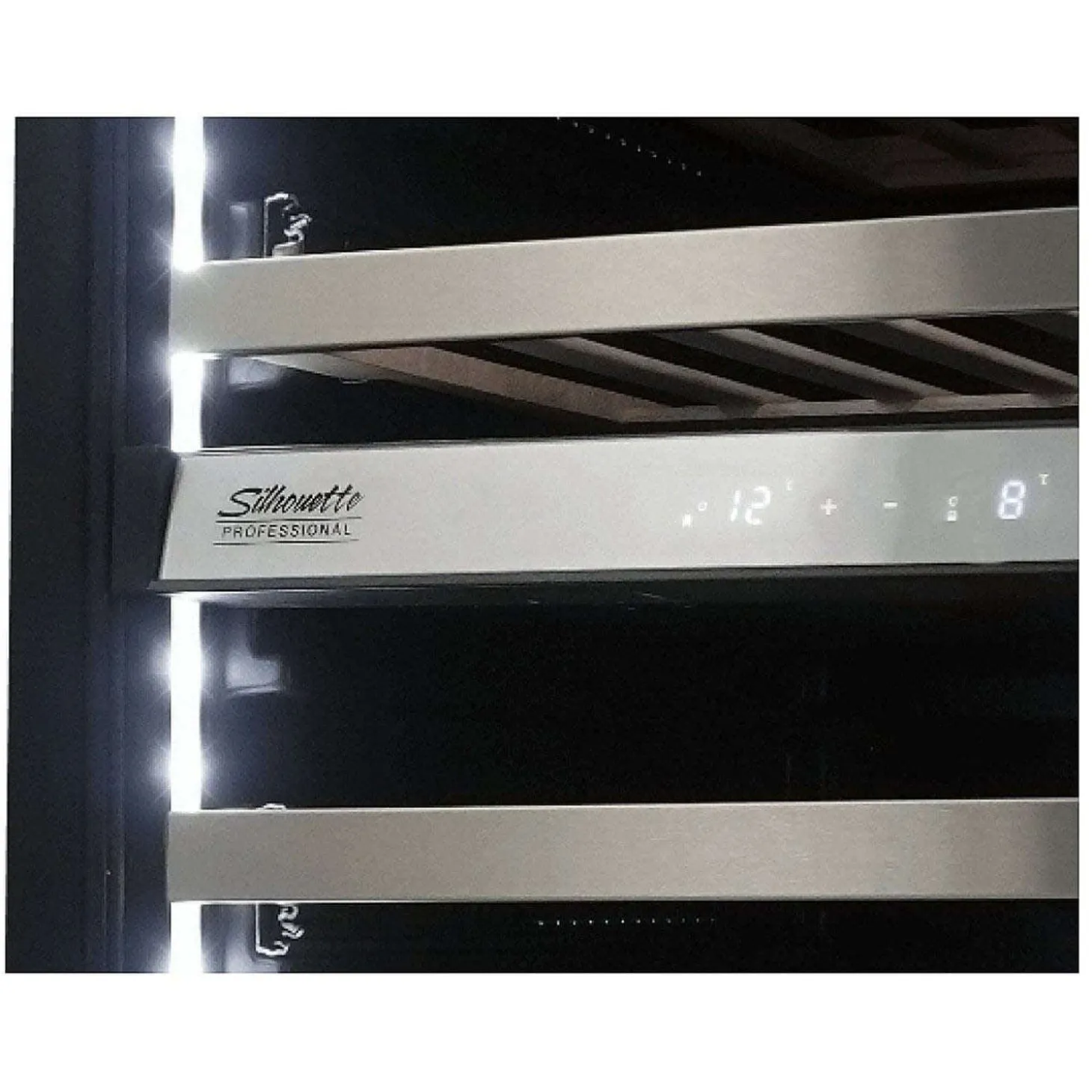 SILHOUETTE Refroidisseur à vin Inox 24" - SPRWC053D1SS
