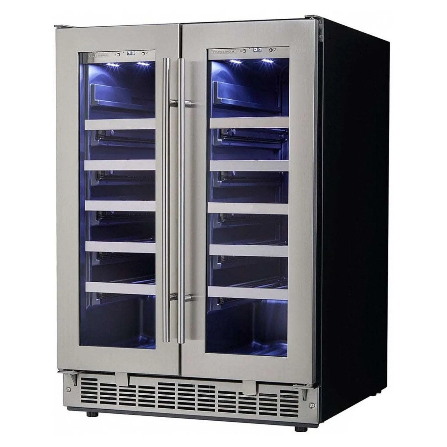 SILHOUETTE Refroidisseur à vin Inox 24" - DWC047D1BSSP