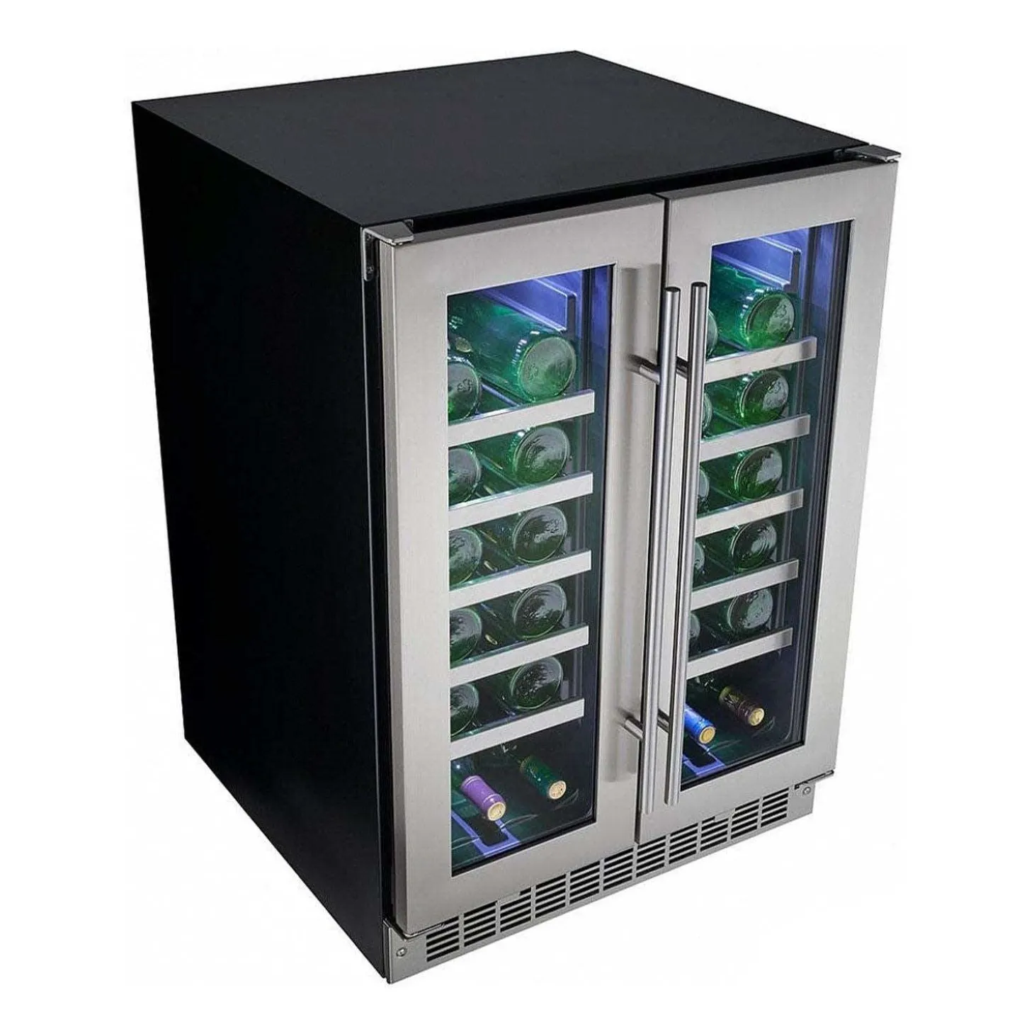 SILHOUETTE Refroidisseur à vin Inox 24" - DWC047D1BSSP