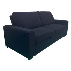 Sofa convertible en sherpa