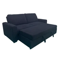 Sofa convertible en sherpa
