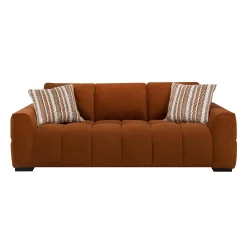 Sofa de style guimauve - rouille