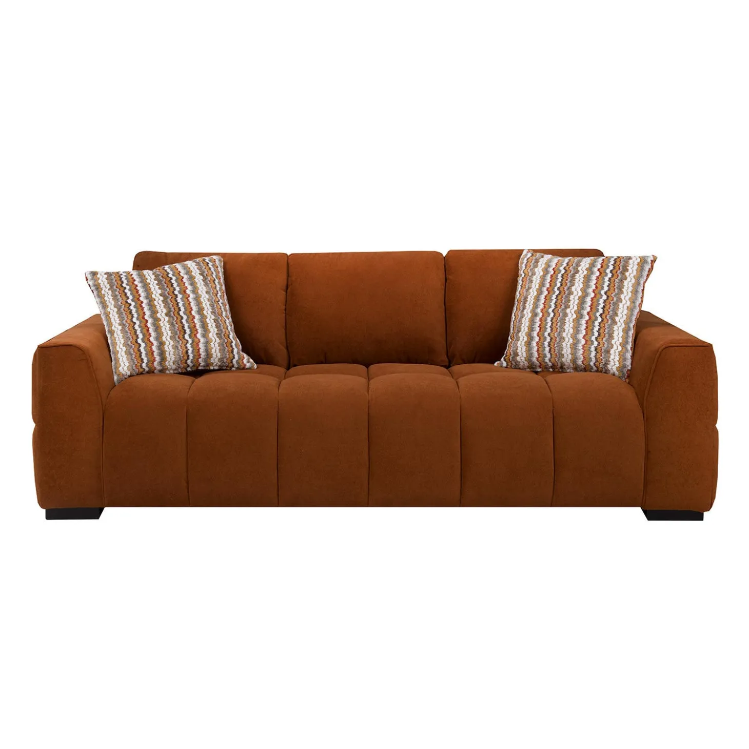 Sofa de style guimauve - rouille