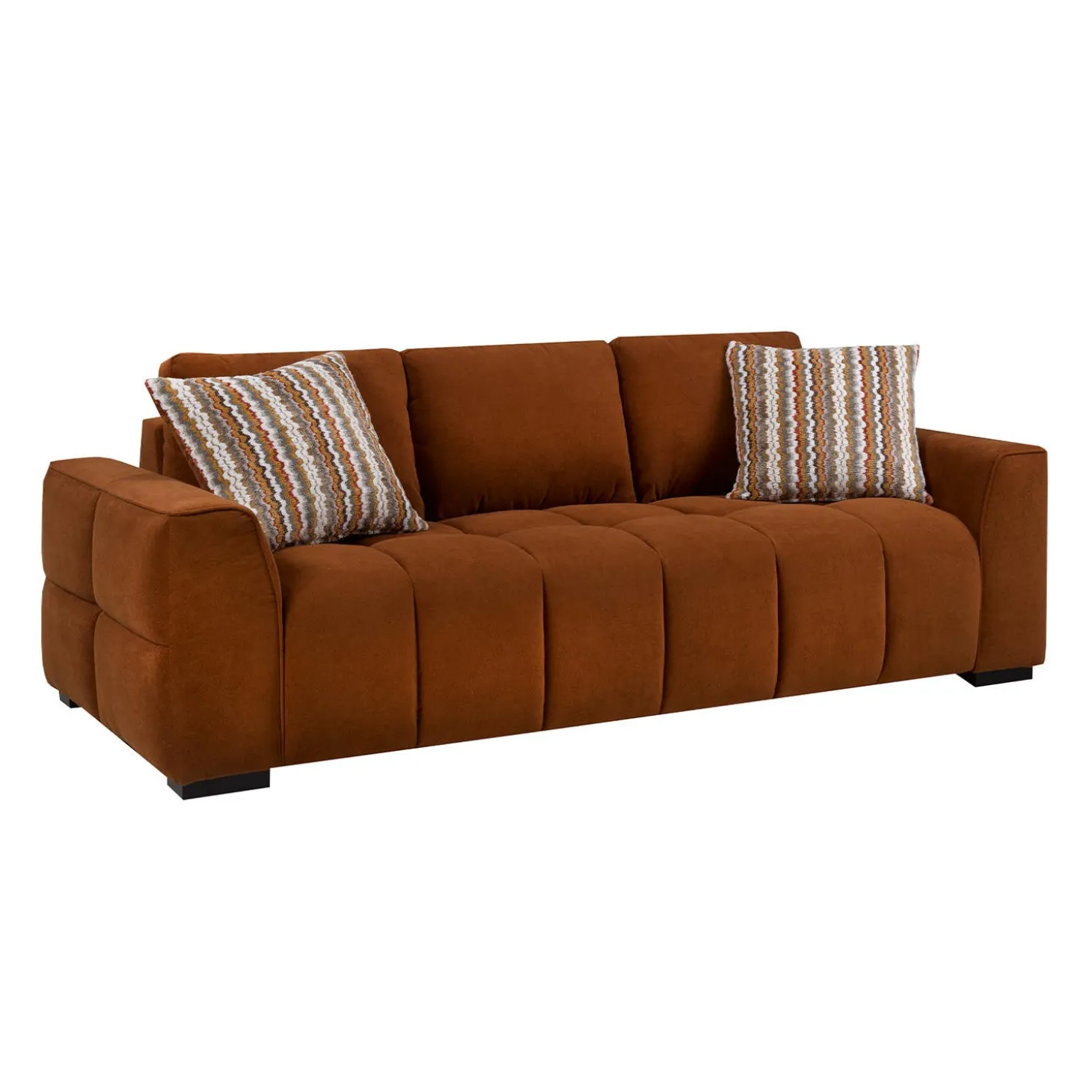 Sofa de style guimauve - rouille