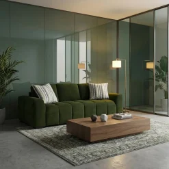 Sofa de style guimauve - vert