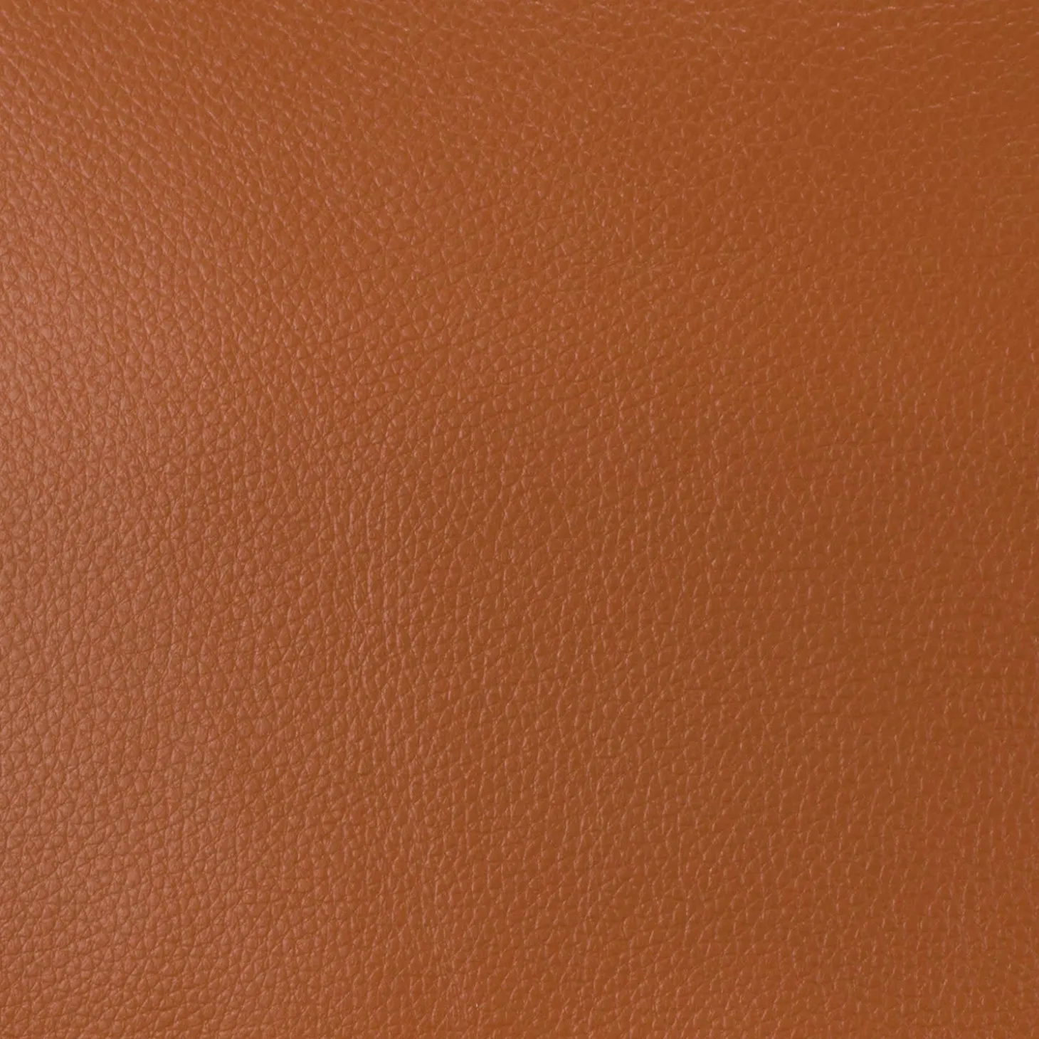 Sofa en cuir véritable - cognac
