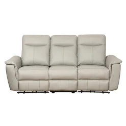 Sofa inclinable électrique en cuir véritable