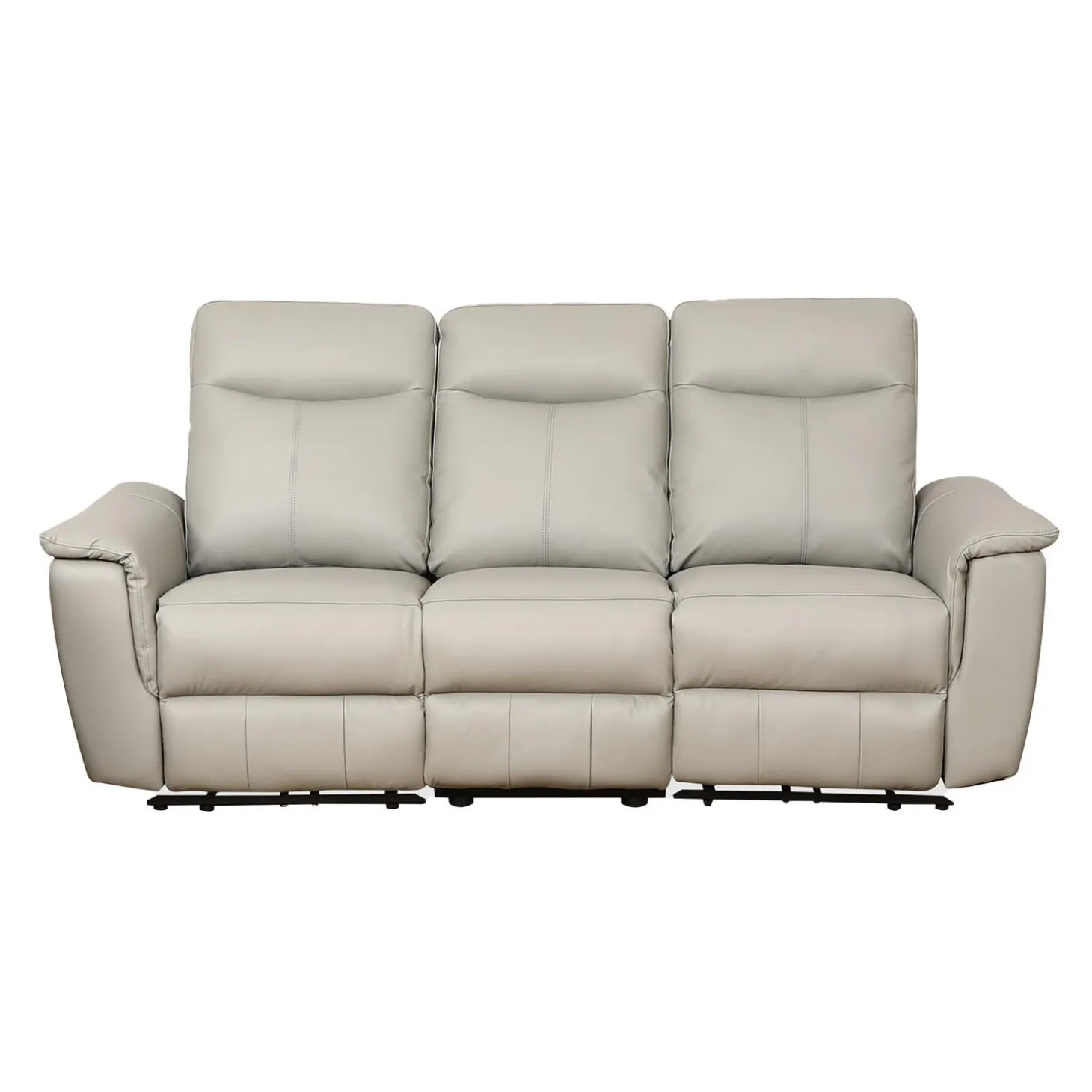 Sofa inclinable électrique en cuir véritable