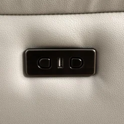 Sofa inclinable électrique en cuir véritable