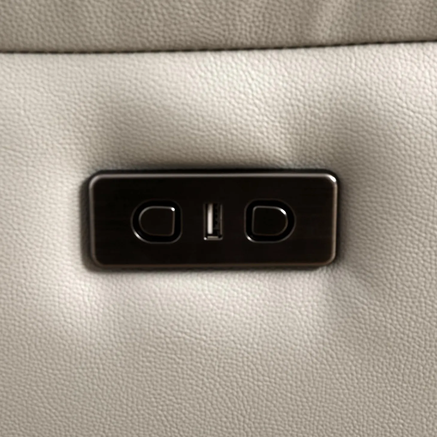 Sofa inclinable électrique en cuir véritable