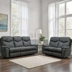 Sofa inclinable électrique - gris