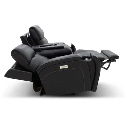 Sofa inclinable électrique avec appuis-tête ajustables, siège rabattable et système de son immersif